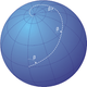 Illustration for article titled Loxodromes, rhumb lines, and the problem of sailing into infinity at the North Pole